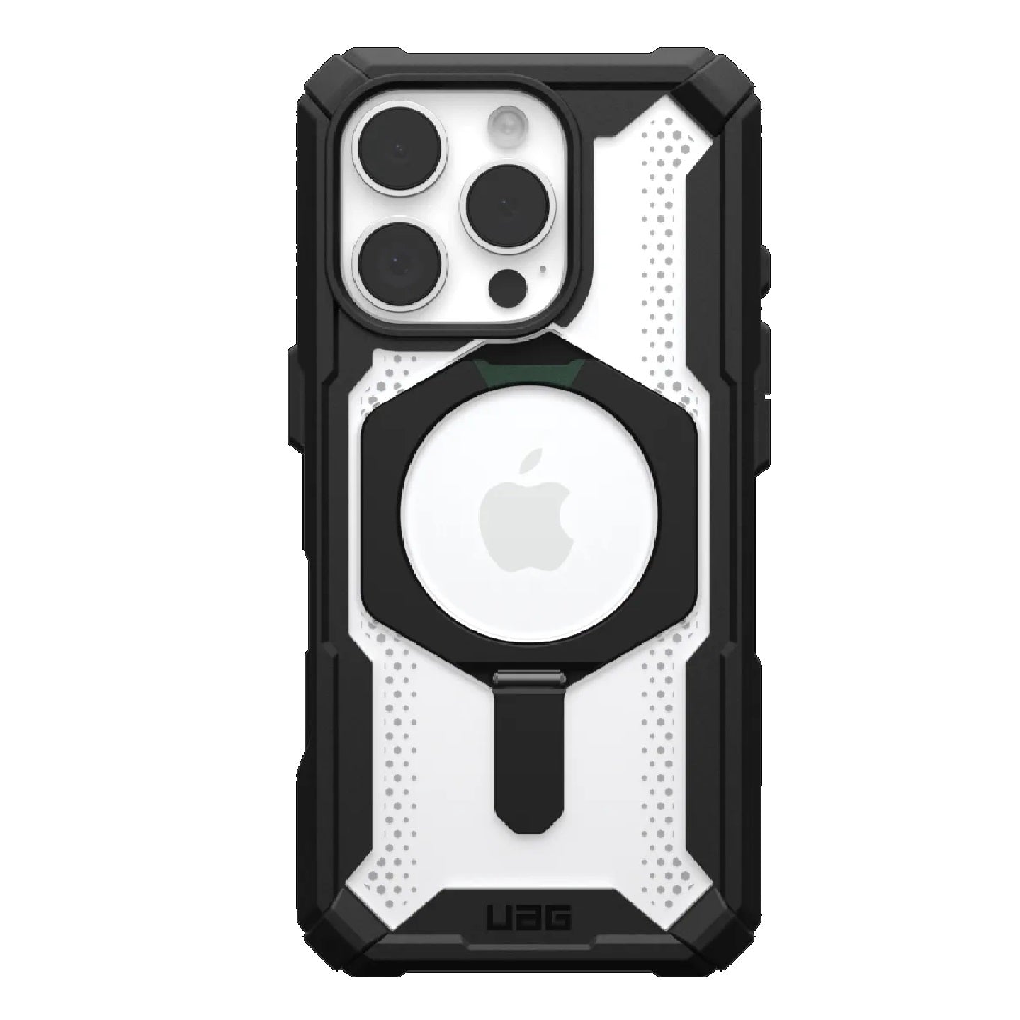 UAG Plasma XTE MagSafe iPhone 16 Pro Rugged Case - Black/Clear, 20ft Drop Protection 