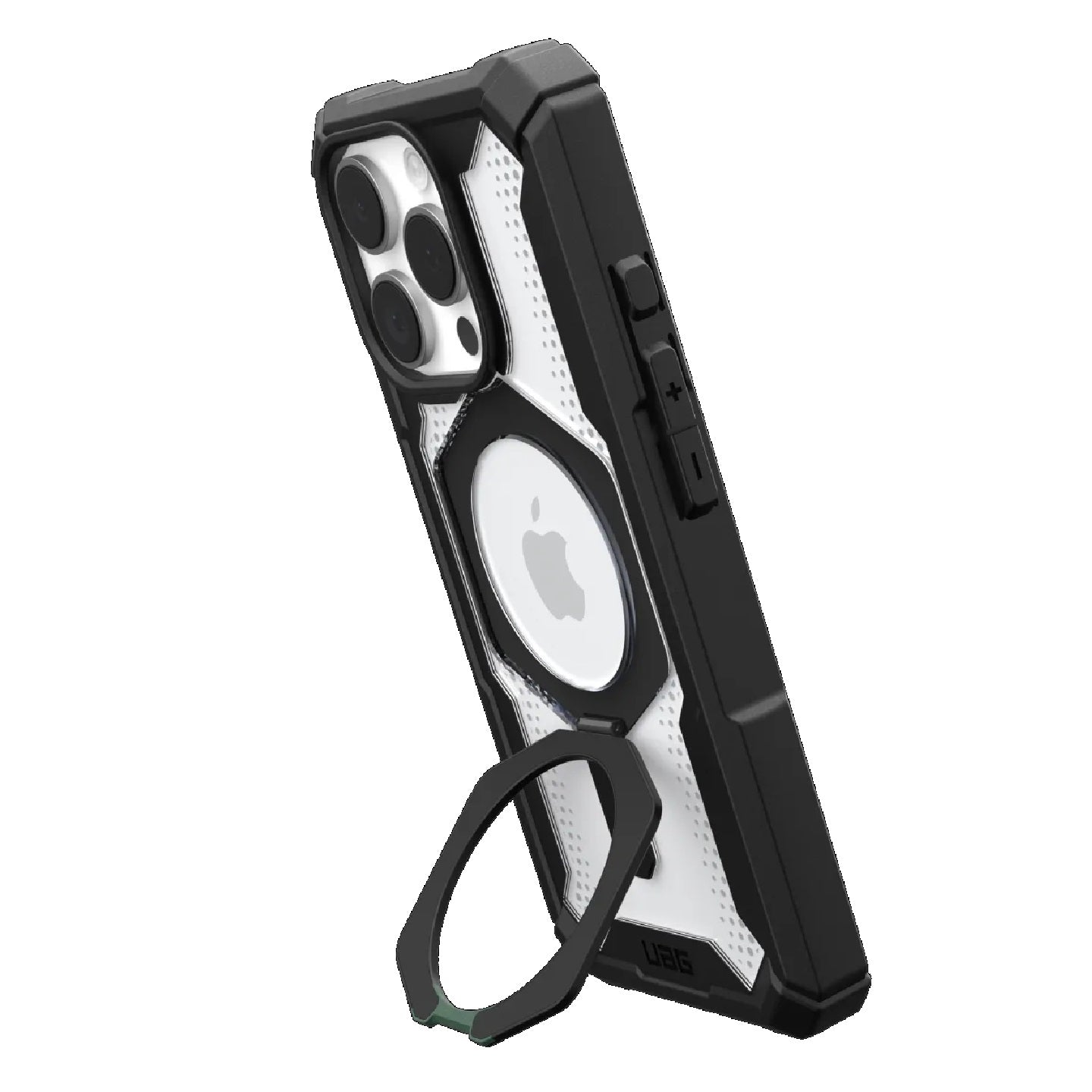 UAG Plasma XTE MagSafe iPhone 16 Pro Rugged Case - Black/Clear, 20ft Drop Protection 