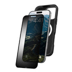 UAG Privacy Screen Protector for iPhone 16/15 (6.1) - Removable Glass, Anti-Glare