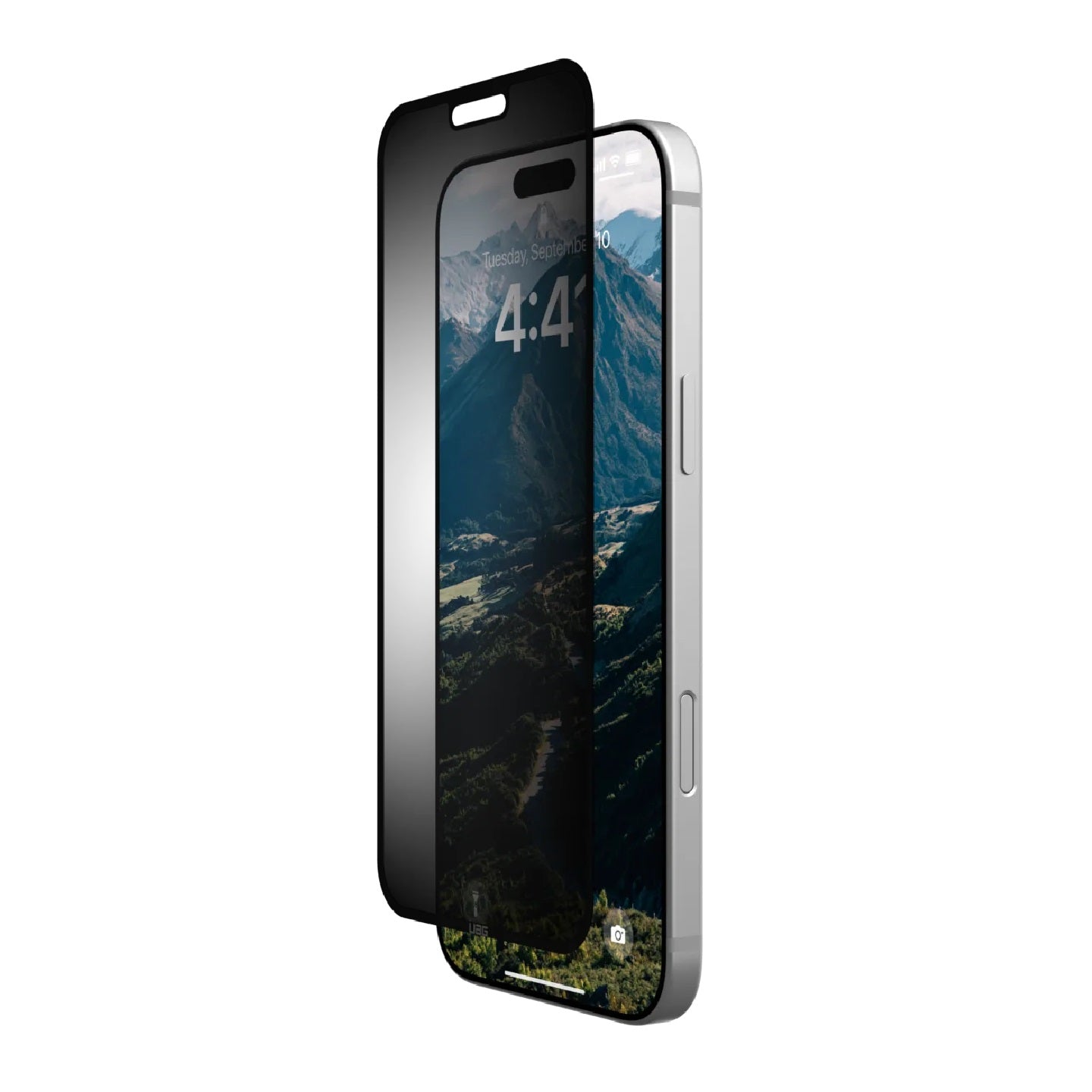 UAG Privacy Screen Protector for iPhone 16/15 (6.1) - Removable Glass, Anti-Glare