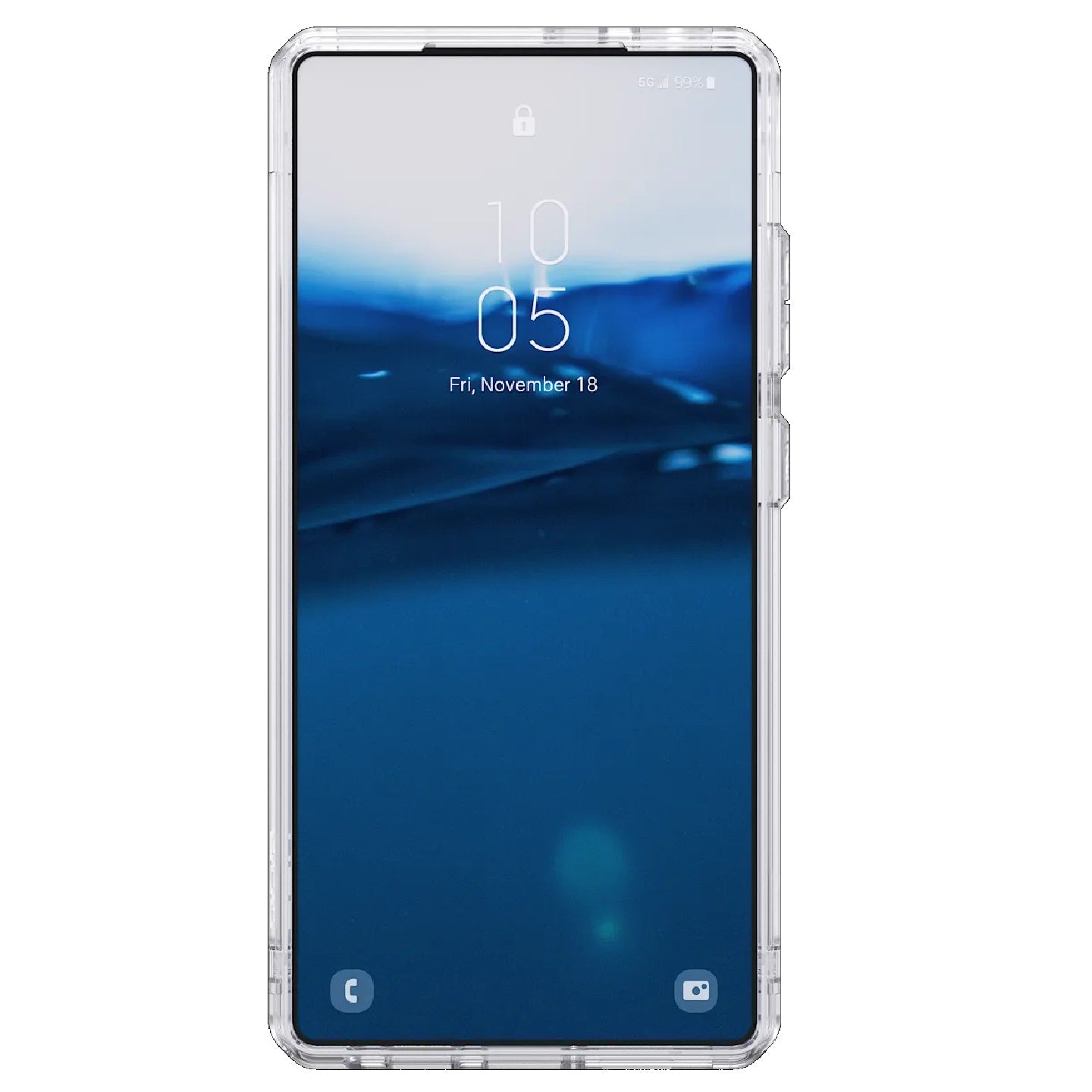 UAG Plyo Pro Samsung S25 Ultra Rugged Case - Ice, Drop Proof 