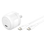 Belkin BoostCharge 30W USB-C Wall Charger with Cable - White Belkin