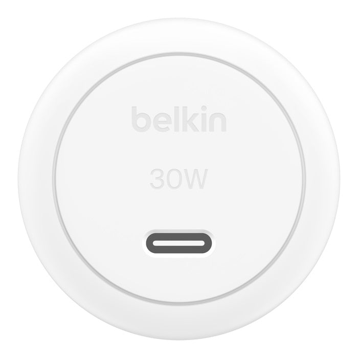 Belkin BoostCharge 30W USB-C Compact Wall Charger - White Belkin