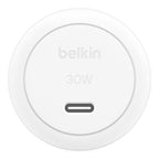 Belkin BoostCharge 30W USB-C Compact Wall Charger - White Belkin