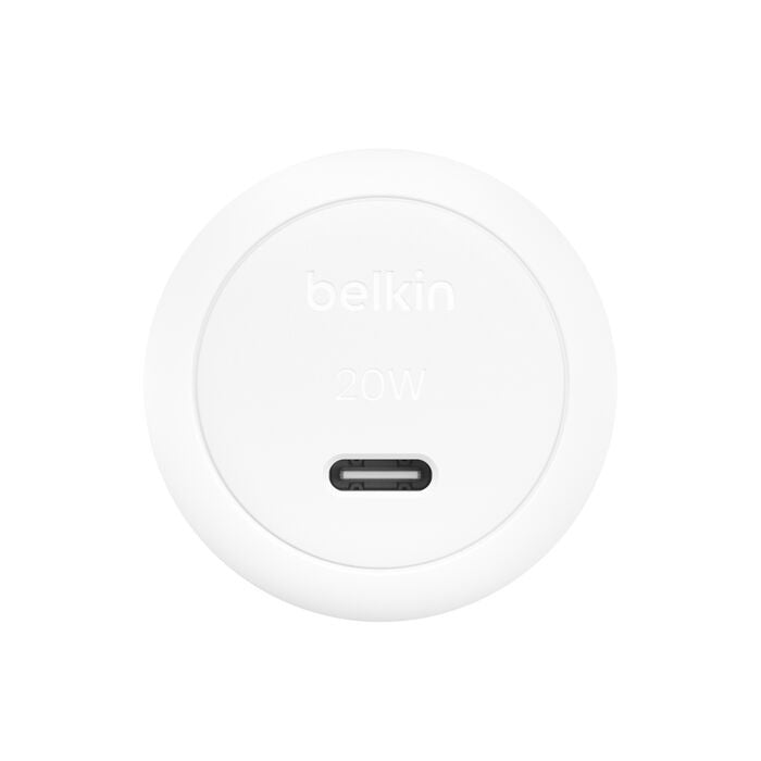 Belkin BoostCharge 20W USB-C Wall Charger - Compact Fast PD Charger White Belkin