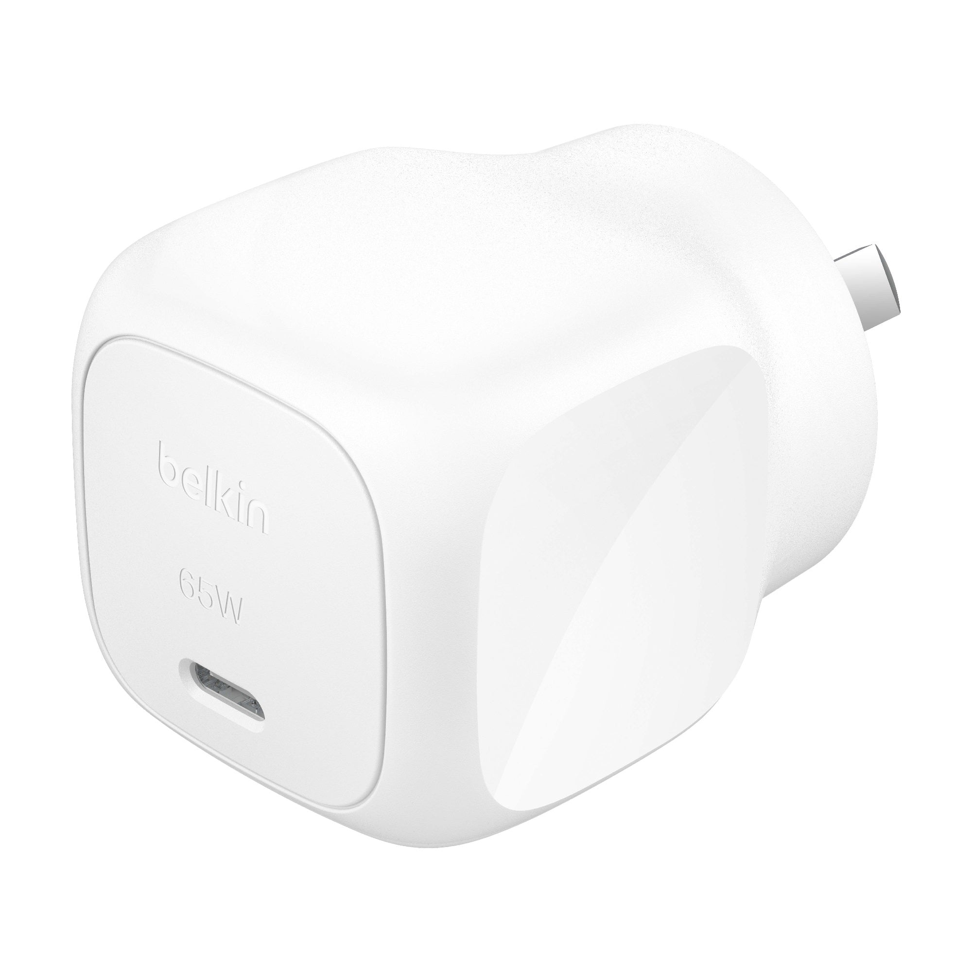Belkin BoostCharge 65W USB-C PD 3.1 Wall Charger - White (Fast Charging) Belkin