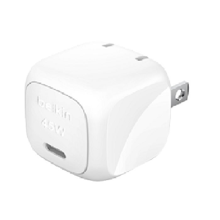 Belkin BoostCharge 45W USB-C PD Wall Charger + USB-C Cable (1M) - White Belkin
