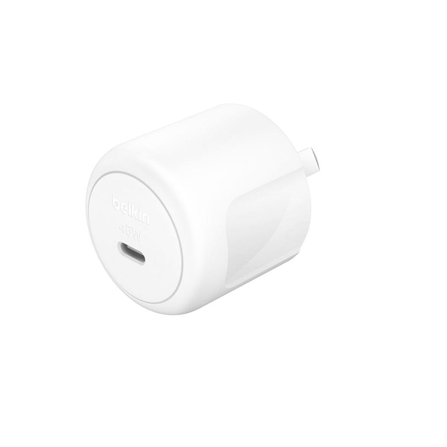 Belkin BoostCharge Compact 45W USB-C PD 3.1 Wall Charger - White Belkin