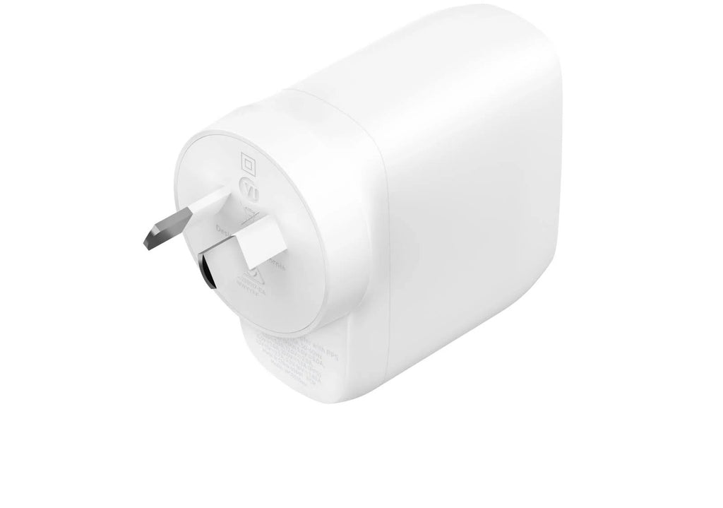 Belkin BoostCharge Pro 60W Dual USB-C Fast Wall Charger - White Belkin