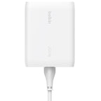 Belkin BoostCharge Pro 200W USB-C GaN Wall Charger - 4-Port, 140W Max, White Belkin