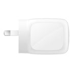 Belkin BoostCharge Pro 67W Dual USB-C GaN Wall Charger, White Belkin