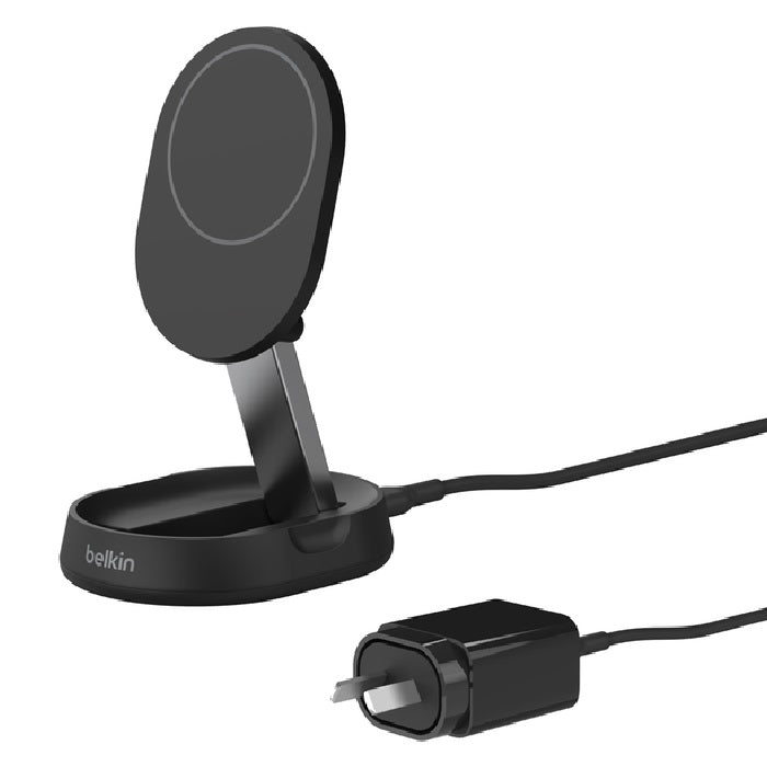 Belkin BoostCharge Pro Qi2 Magnetic 15W Wireless Charging Stand - Black Belkin