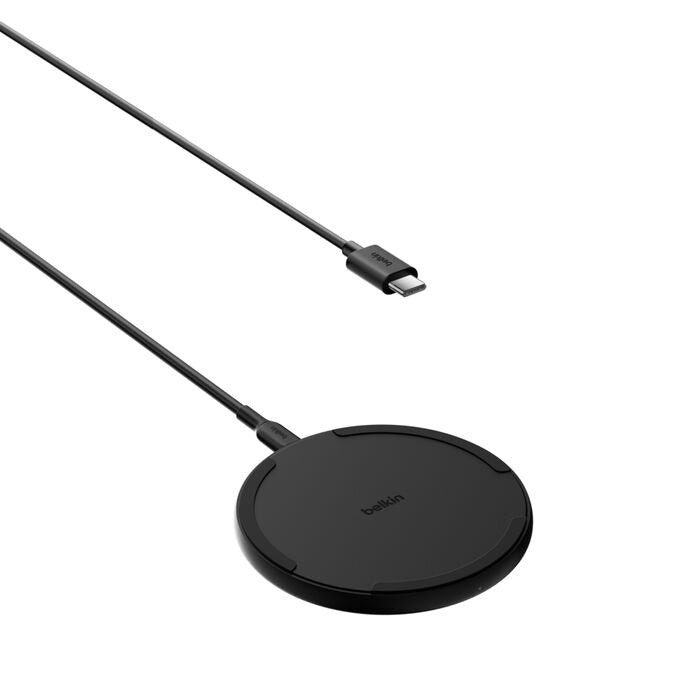 Belkin BoostCharge 15W Wireless Charging Pad for iPhone & Samsung - Black Belkin