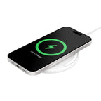 Belkin 15W Fast Wireless Charger Pad with USB-C Cable - White Belkin