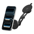 Belkin Boostcharge Qi2 15W Magnetic Wireless EV Car Mount w/ USB-C & Adapter - Black Belkin