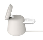 Belkin BoostCharge Pro 2-in-1 Qi2 Fast Wireless Charging Dock - Sand Belkin