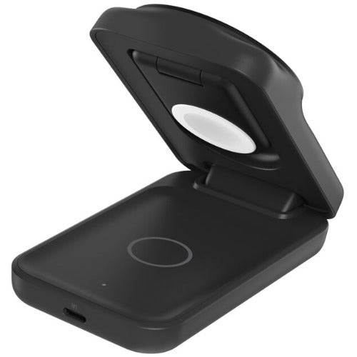 Belkin UltraCharge 3-in-1 Qi2 Foldable Magnetic Charger Kit - Black 