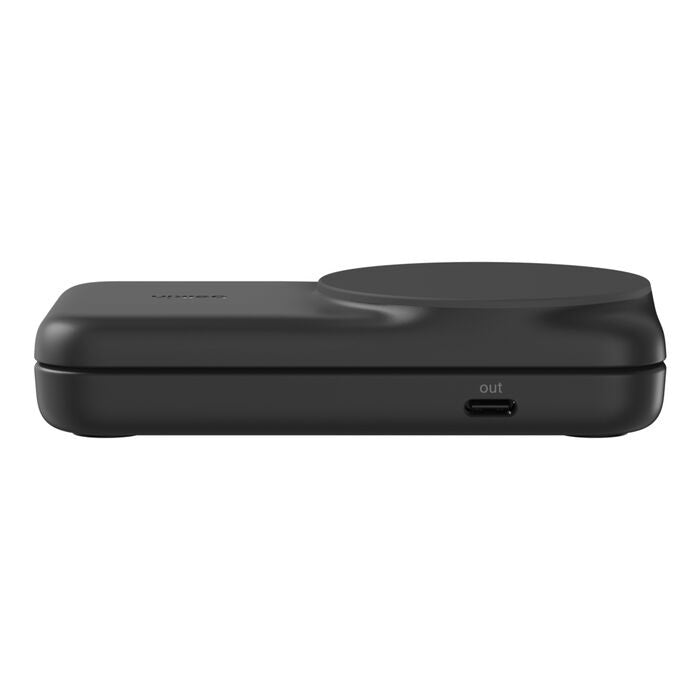 Belkin 2-in-1 Foldable Magnetic Qi2 Fast Wireless Charger Kit - Black Belkin