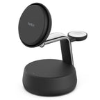 Belkin UltraCharge Pro 3-in-1 Qi2 Fast Wireless Charging Dock - White 