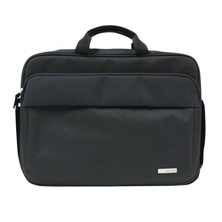 Belkin 15.6 Laptop Bag - Black | Comfortable Travel Toploader Belkin