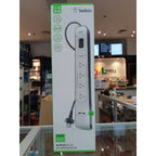 Belkin SurgePlus 4-Outlet Surge Protector Strip with 2 USB Ports - White Belkin