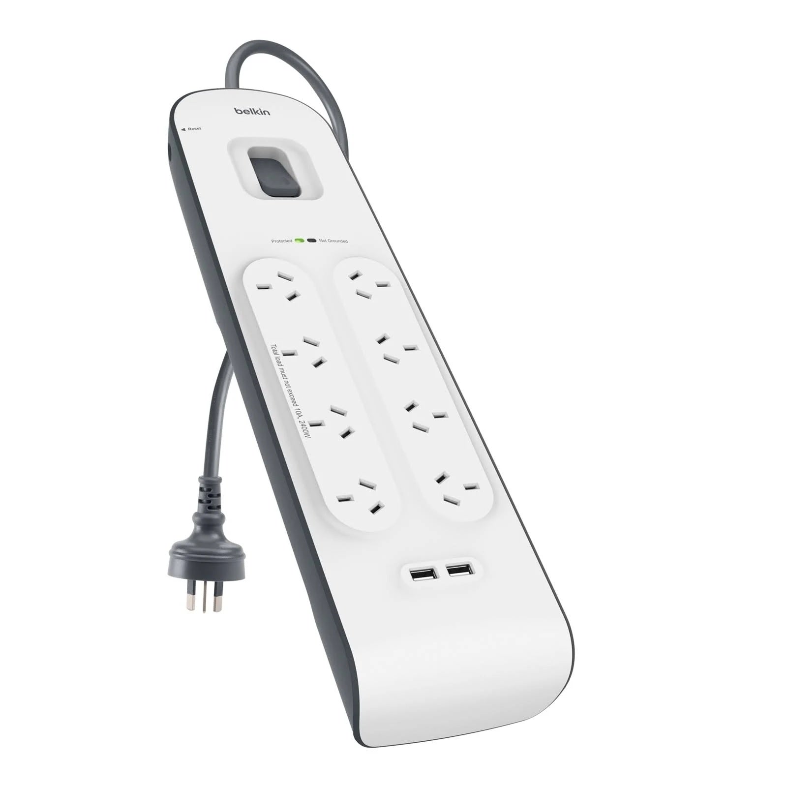 Belkin 8-Outlet Surge Protector Power Strip with Dual USB Ports Belkin