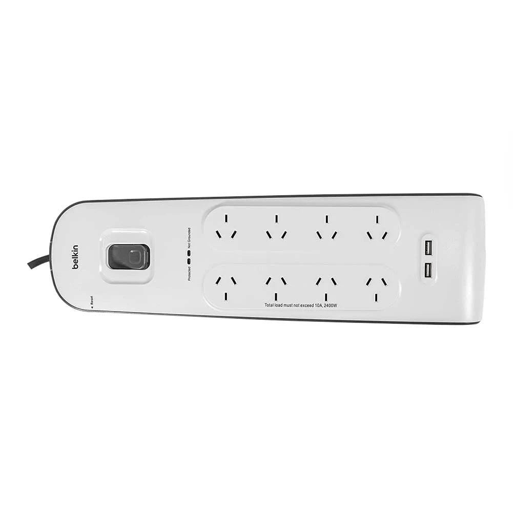 Belkin 8-Outlet Surge Protector Power Strip with Dual USB Ports Belkin
