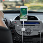 Belkin 3.5mm Audio + Charge RockStar for iPhone - White Belkin