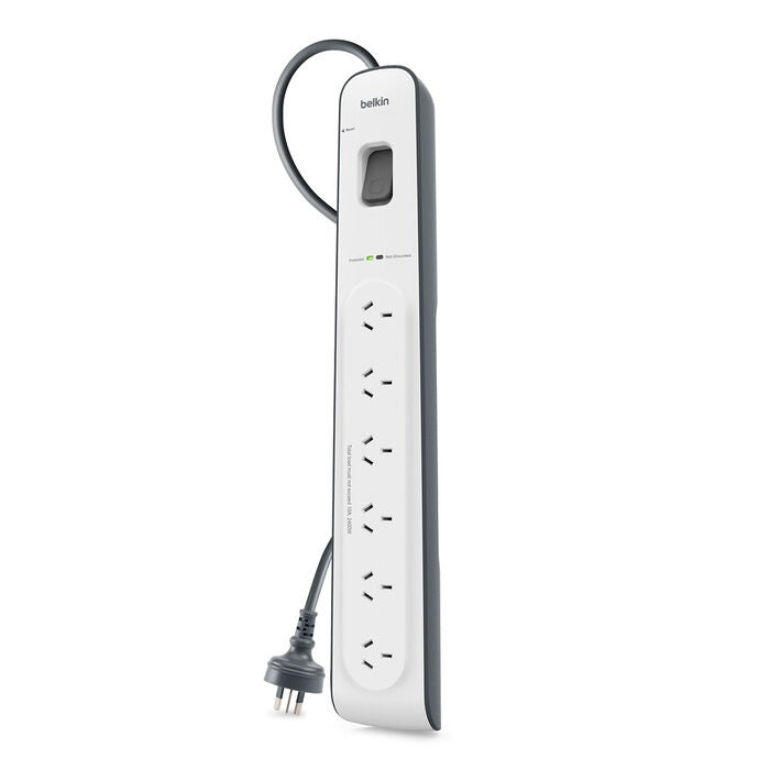 Belkin 6-Outlet Surge Protection Strip with 2M Cord Belkin
