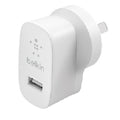 Belkin BoostCharge 12W USB-A Wall Charger - White Belkin