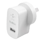 Belkin BoostCharge 12W USB-A Wall Charger - White Belkin