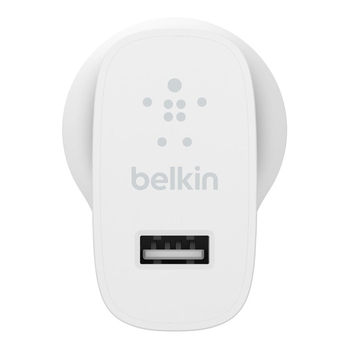 Belkin BoostCharge 12W USB-A Wall Charger - White Belkin