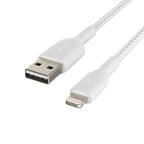 Belkin BoostCharge Braided Lightning Cable 1M - MFI Certified Fast Charge Belkin