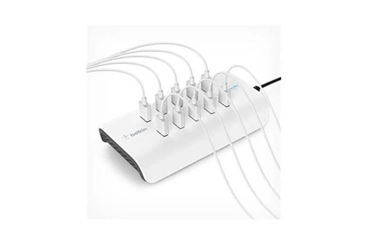 Belkin RockStar 10-Port USB-A Charging Station - Fast Multi-Device Hub Belkin
