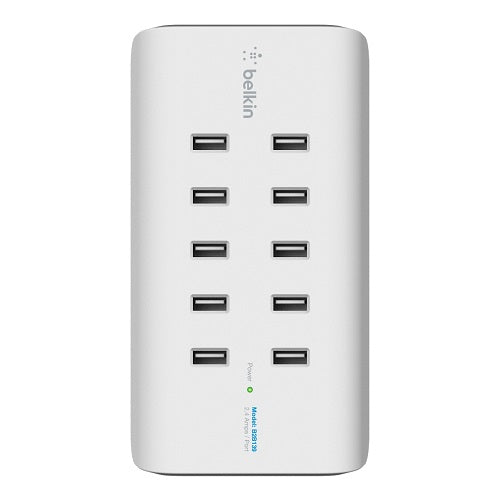 Belkin RockStar 10-Port USB-A Charging Station - Fast Multi-Device Hub Belkin