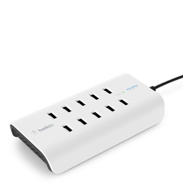 Belkin RockStar 10-Port USB-A Charging Station - Fast Multi-Device Hub Belkin