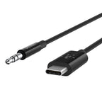 Belkin RockStar USB-C to 3.5mm Audio Cable - 0.9M Black Belkin
