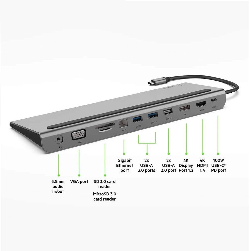 Belkin 11-in-1 USB-C Docking Station with 4K HDMI & 100W PD Belkin