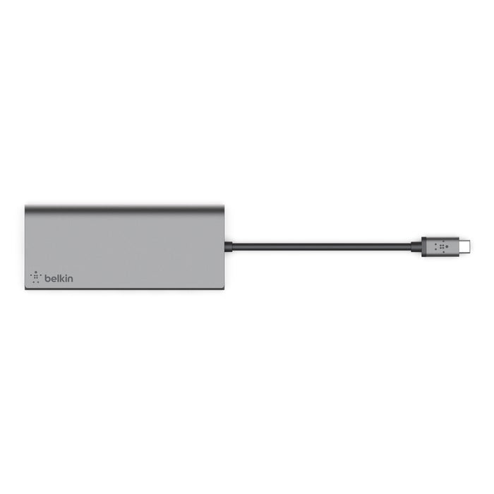 Belkin USB-C Multimedia Hub | 7-in-1 Compact Laptop Adapter with 60W Power Belkin