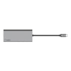 Belkin USB-C Multimedia Hub | 7-in-1 Compact Laptop Adapter with 60W Power Belkin