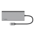 Belkin USB-C Multimedia Hub | 7-in-1 Compact Laptop Adapter with 60W Power Belkin