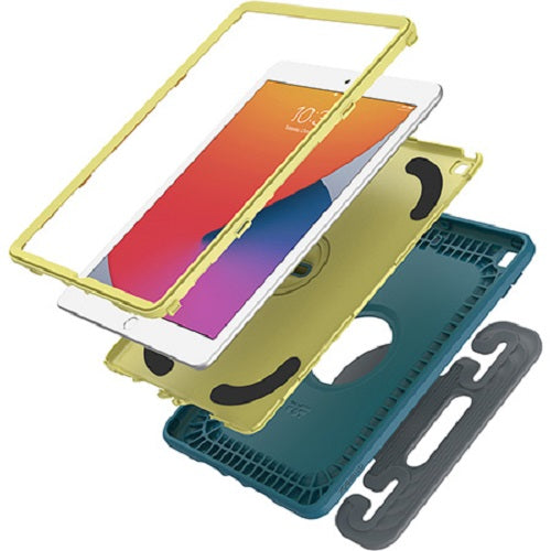 OtterBox Kids EasyGrab iPad 10.2 Case - Galaxy Runner Blue Rugged Protection Otterbox