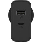 OtterBox 30W Dual Port USB-C PD Fast Charger for Apple - Black Otterbox