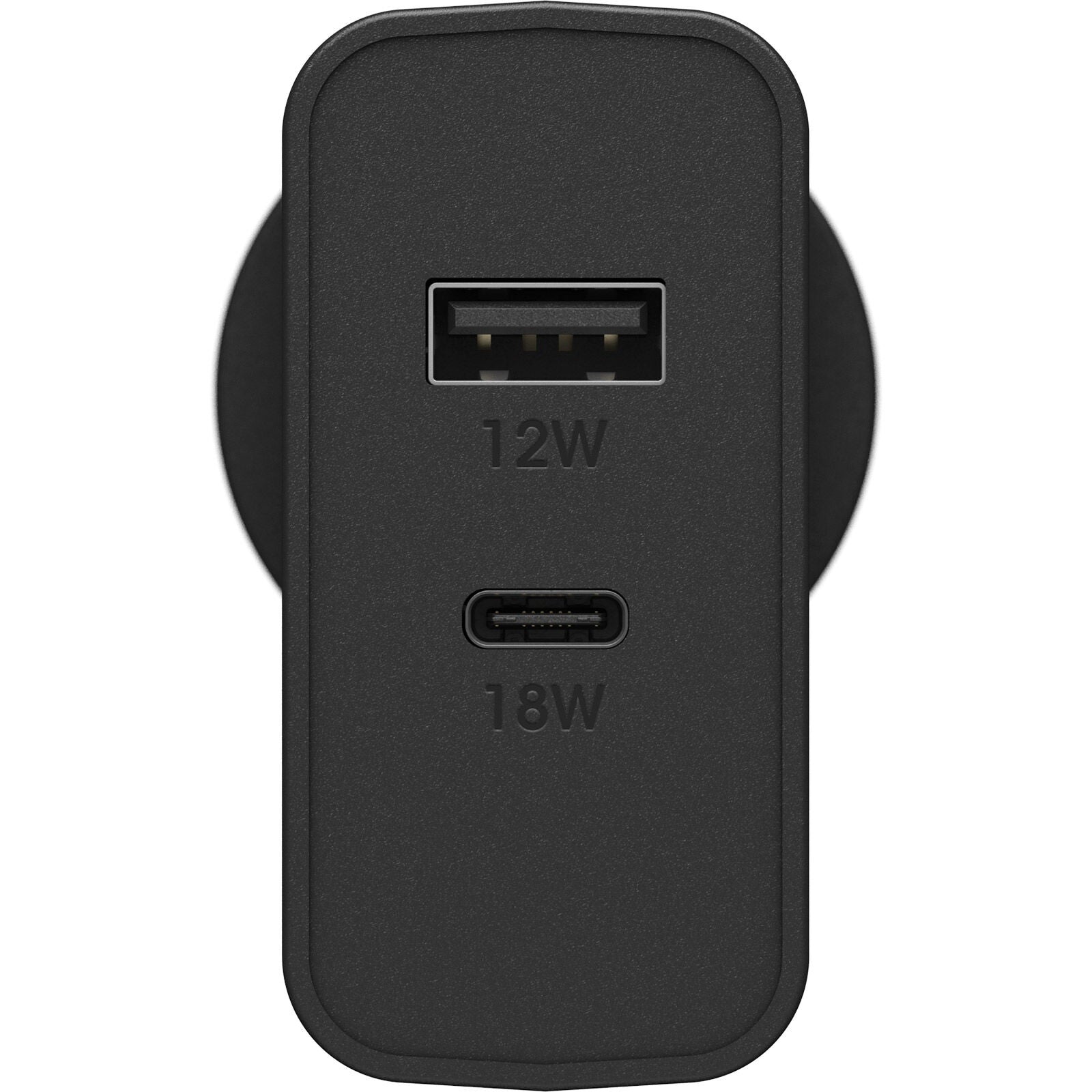OtterBox 30W Dual Port USB-C PD Fast Charger for Apple - Black Otterbox