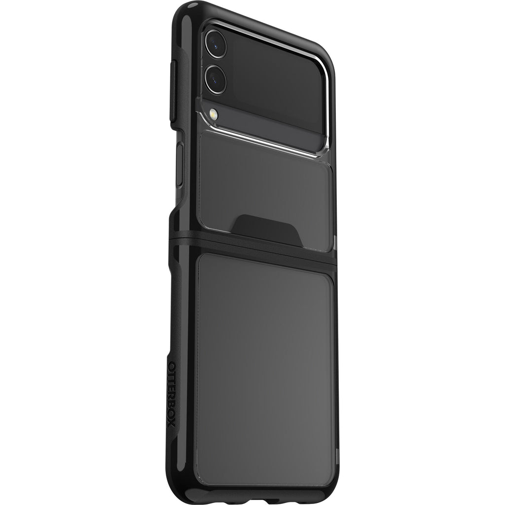 OtterBox Symmetry Flex Z Flip3 Case | Clear Protection + Antimicrobial Otterbox