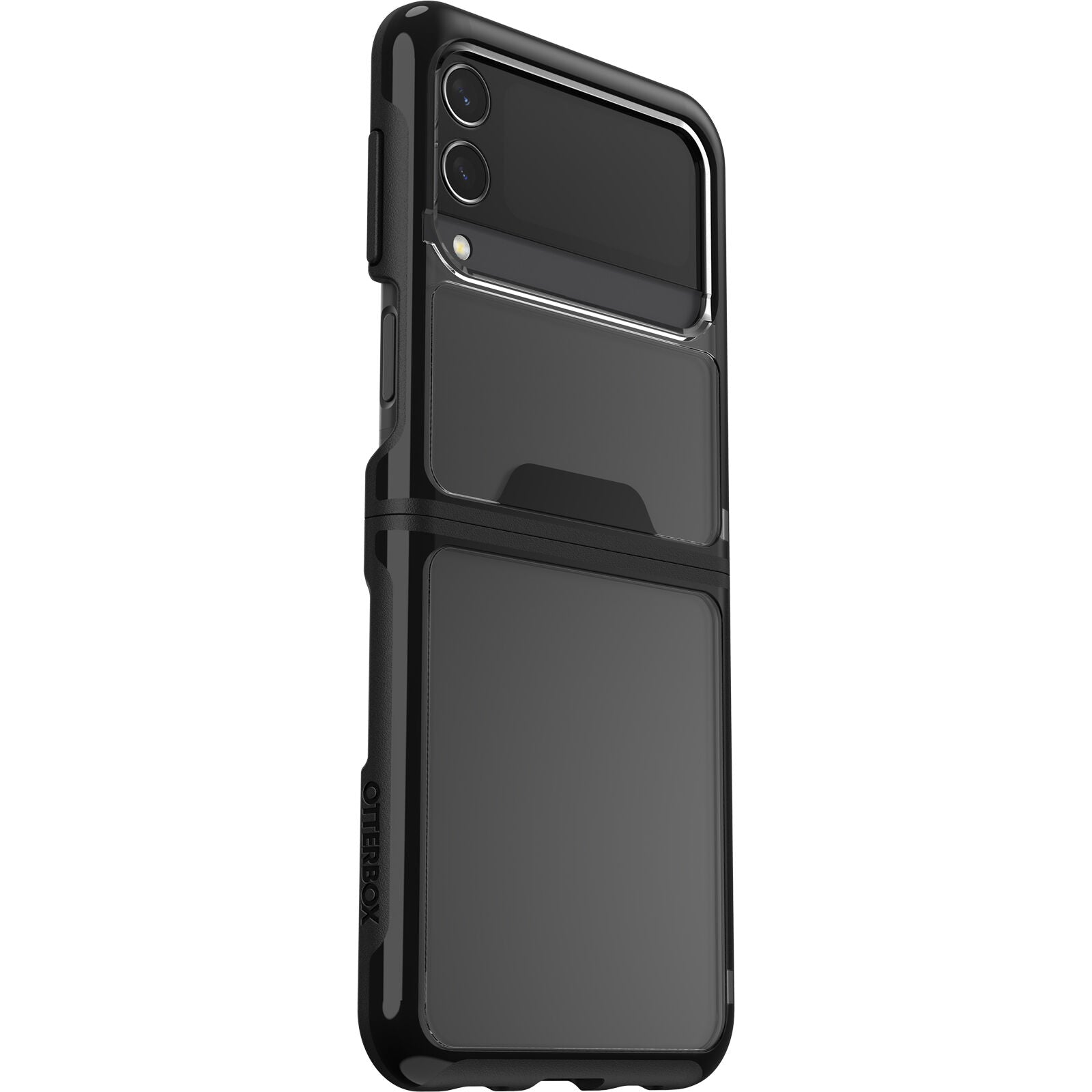 OtterBox Symmetry Flex Z Flip3 Case | Clear Protection + Antimicrobial Otterbox