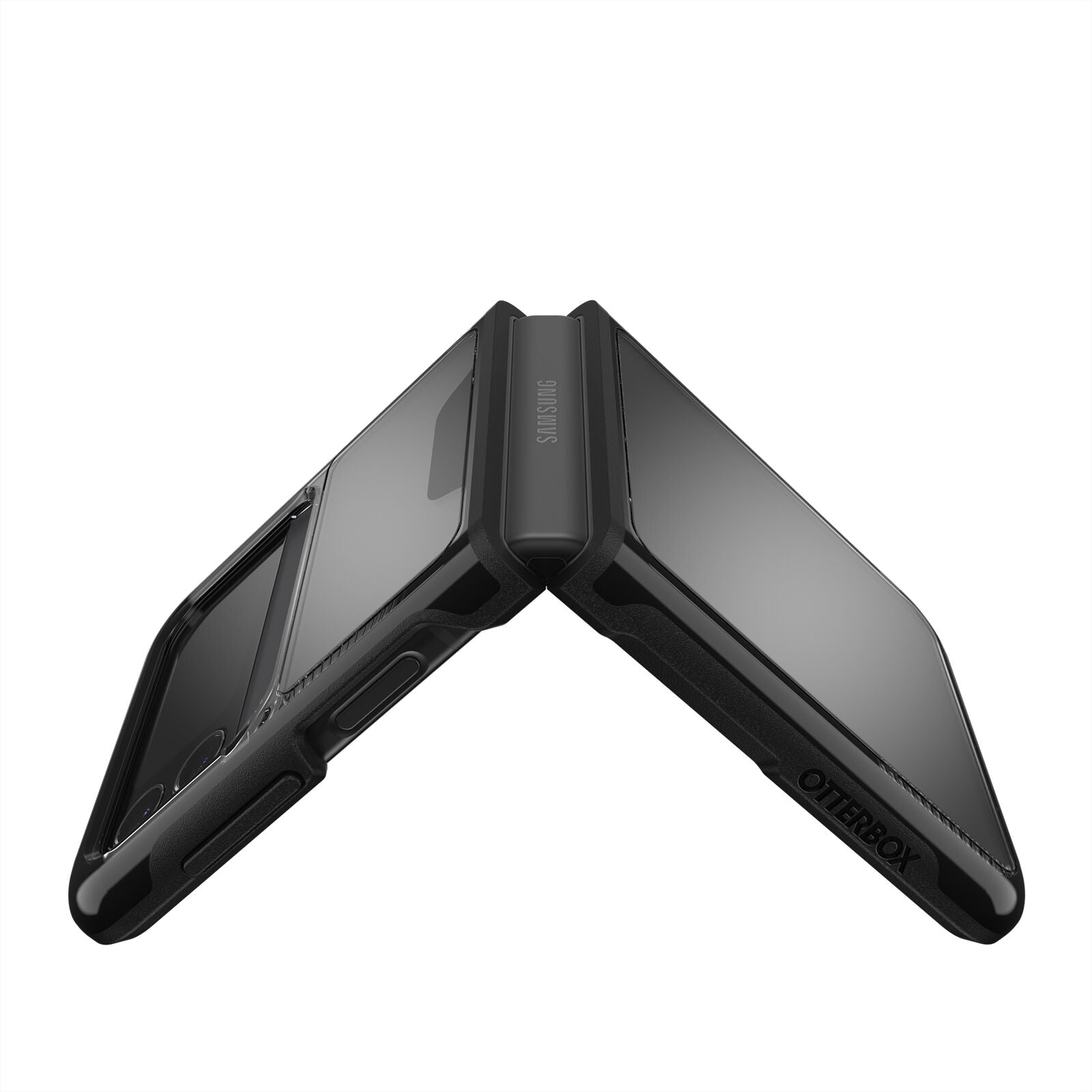 OtterBox Symmetry Flex Z Flip3 Case | Clear Protection + Antimicrobial Otterbox