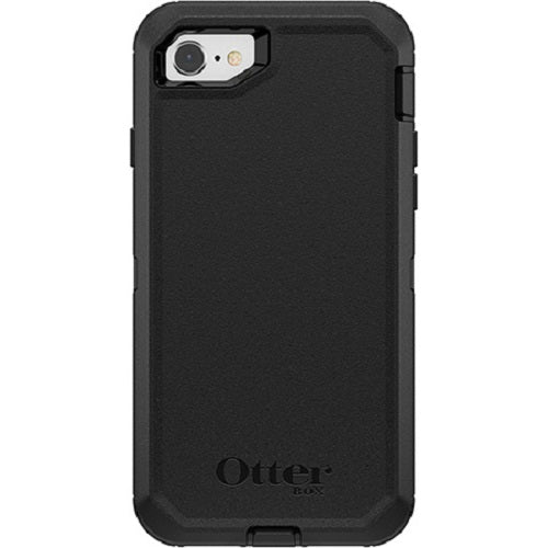 OtterBox Defender Case for iPhone SE (3rd/2nd Gen), iPhone 8/7 - Black w/ Holster Otterbox