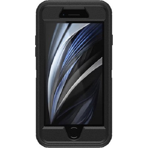 OtterBox Defender Case for iPhone SE (3rd/2nd Gen), iPhone 8/7 - Black w/ Holster Otterbox