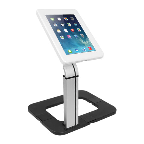 Brateck Anti-theft Countertop Tablet Kiosk Stand with Aluminum Base Fit Screen Size  9.7'-10.1' 368x277x481mm Anti-theft Lock with a Key (LS) Brateck